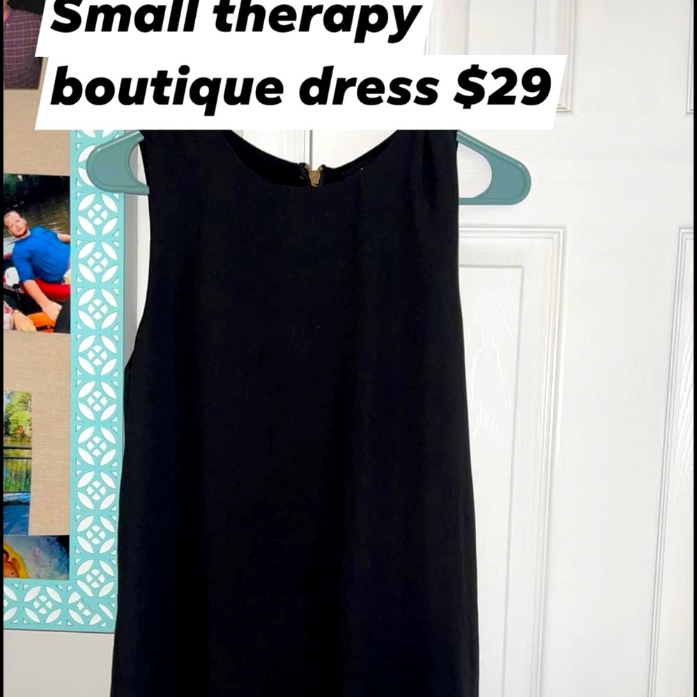 Black boutique dress